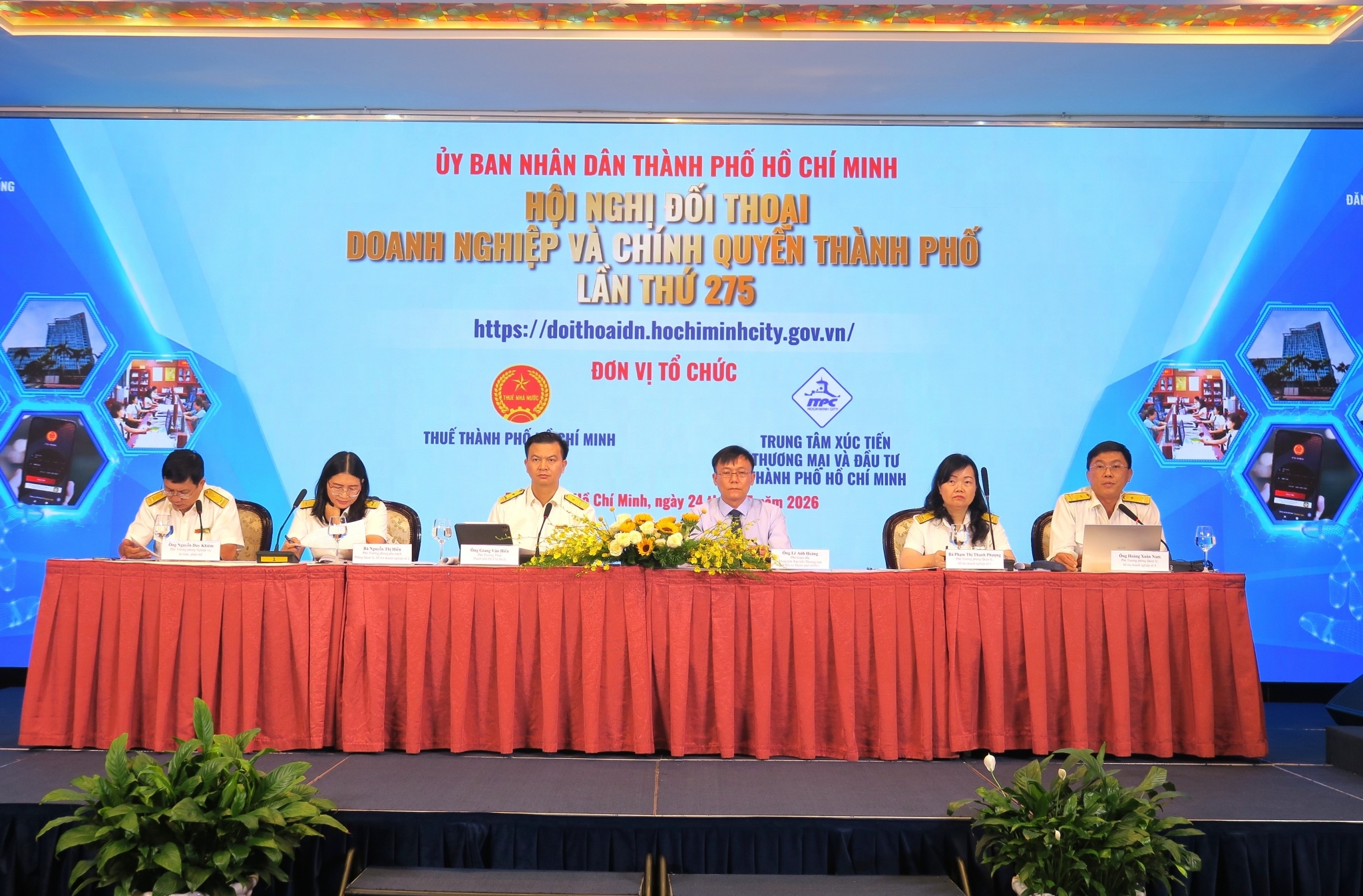TP. Hồ Chí Minh đối thoại với hơn 500 doanh nghiệp trên địa bàn về chính sách thuế