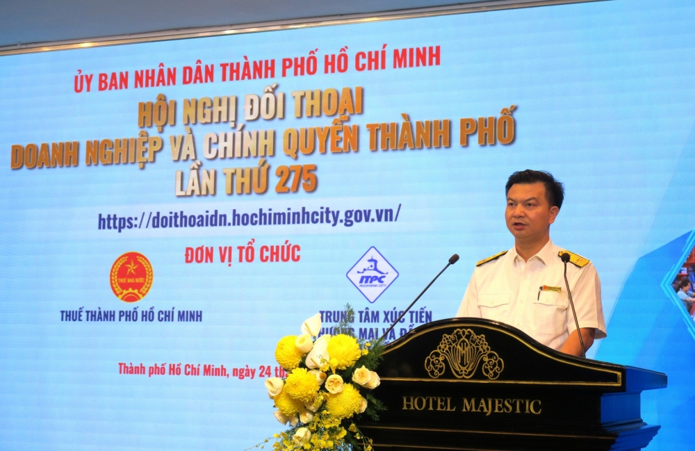 TP. Hồ Chí Minh đối thoại với hơn 500 doanh nghiệp trên địa bàn về chính sách thuế