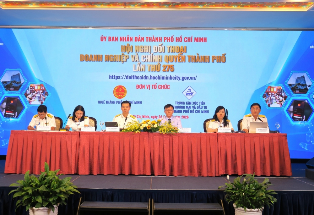 TP. Hồ Chí Minh đối thoại với hơn 500 doanh nghiệp trên địa bàn về chính sách thuế
