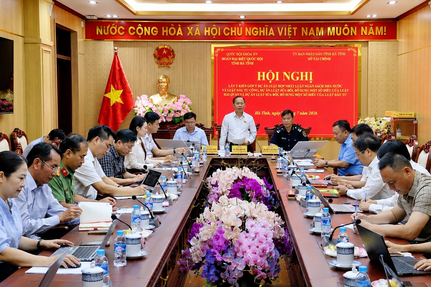Hà Tĩnh: Đóng góp ý kiến vào dự thảo Luật Hải quan sửa đổi