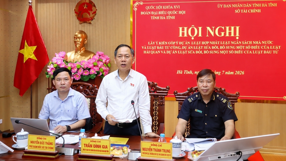 Trần Đình Gia - Tỉnh ủy viên, Phó Trưởng đoàn chuyên trách Đoàn ĐBQH tỉnh Hà Tĩnh. Ảnh: HQ KV XI