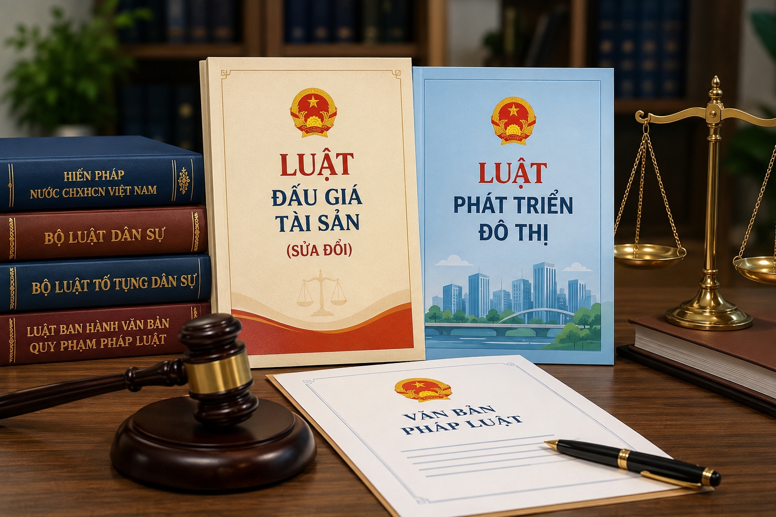Chính phủ thông qua hồ sơ dự án Luật Đấu giá tài sản (sửa đổi) và Luật Phát triển đô thị