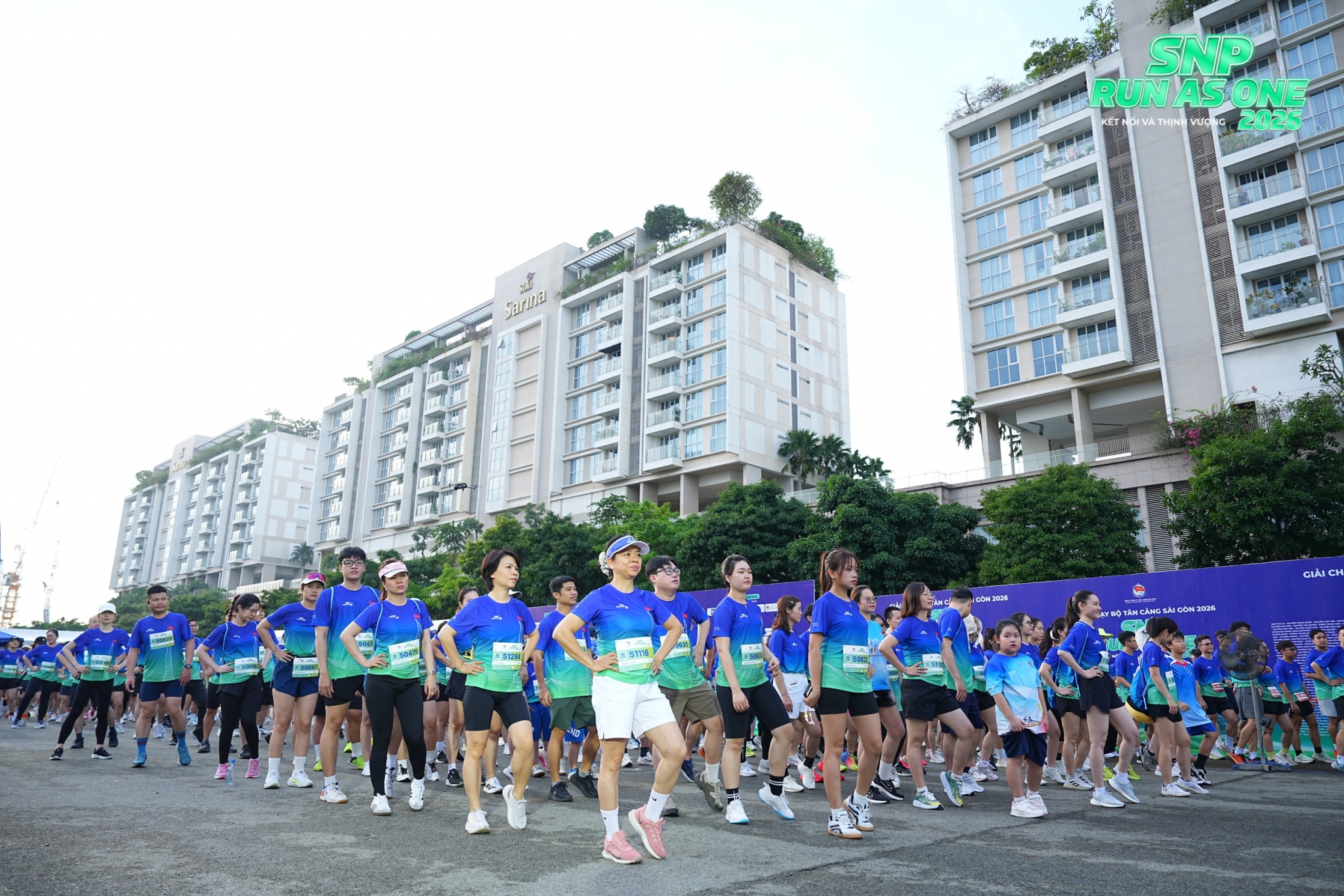Tổng công ty Tân cảng Sài Gòn Giải chạy SNP Run As One 2026 quy tụ gần 2.000 vận động viên từ cộng đồng cảng biển và logistics