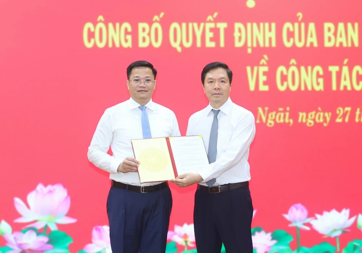 Thứ trưởng Bộ Tài chính Nguyễn Đức Tâm được Ban Bí thư điều động giữ chức Phó Bí thư Tỉnh ủy Quảng Ngãi