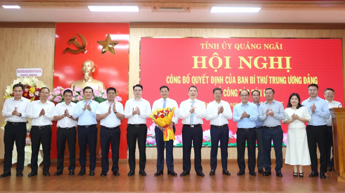 Thứ trưởng Bộ Tài chính Nguyễn Đức Tâm được Ban Bí thư điều động giữ chức Phó Bí thư Tỉnh ủy Quảng Ngãi
