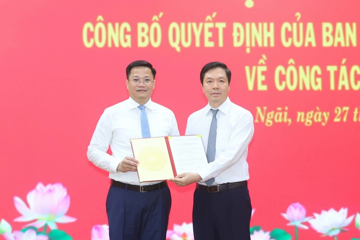 Thứ trưởng Bộ Tài chính Nguyễn Đức Tâm được Ban Bí thư điều động giữ chức Phó Bí thư Tỉnh ủy Quảng Ngãi
