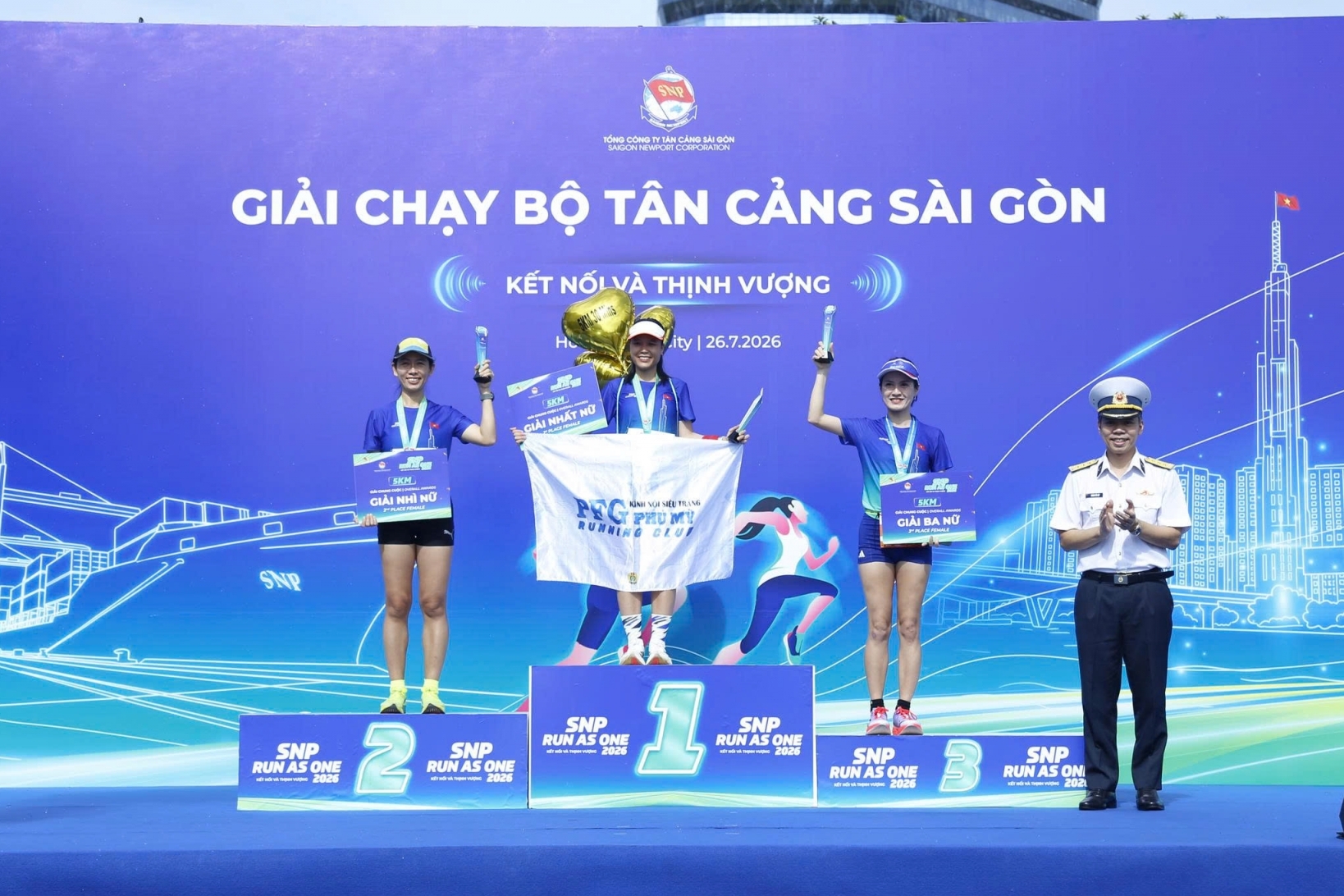 Giải chạy SNP Run As One 2026 quy tụ gần 2.000 vận động viên từ cộng đồng cảng biển và logistics