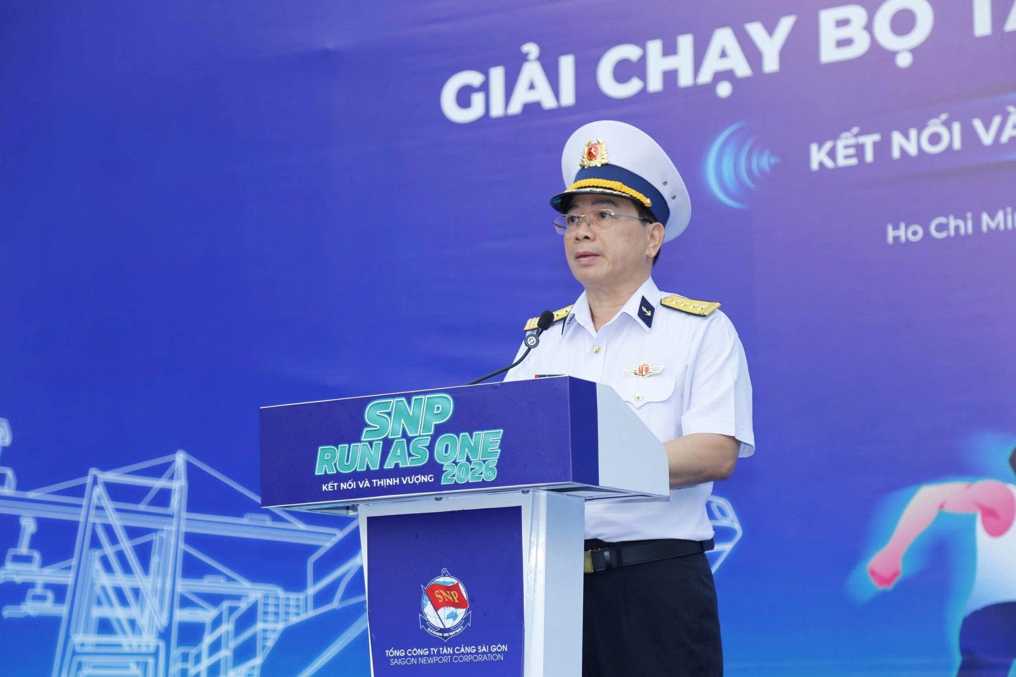 Tổng công ty Tân cảng Sài Gòn Giải chạy SNP Run As One 2026 quy tụ gần 2.000 vận động viên từ cộng đồng cảng biển và logistics