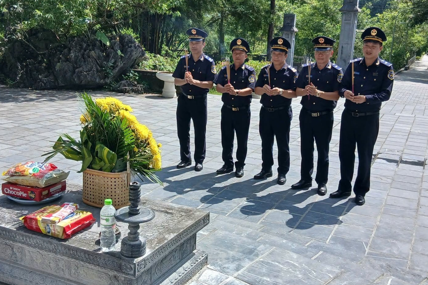 Hải quan khu vực XVI tổ chức nhiều hoạt động tri ân dịp 27/7