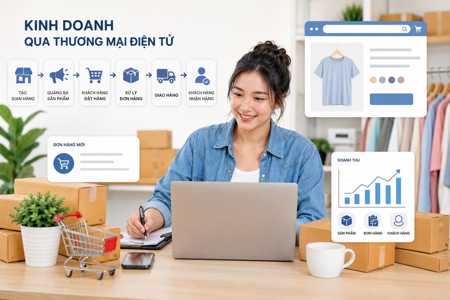 Ba lưu ý “vàng” cho cá nhân kinh doanh trên nền tảng số