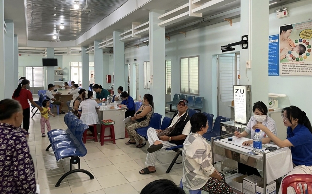 TP. Hồ Chí Minh: Vẫn còn phường, xã người dân được khám sức khỏe mới đạt dưới 3%