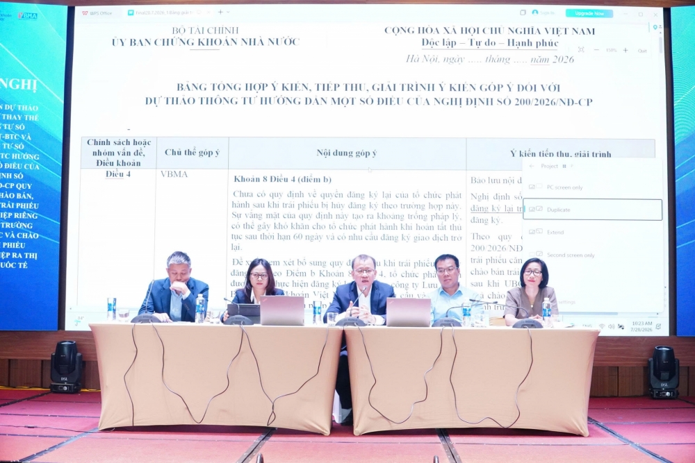 Lấy ý kiến hoàn thiện hướng dẫn về trái phiếu doanh nghiệp riêng lẻ