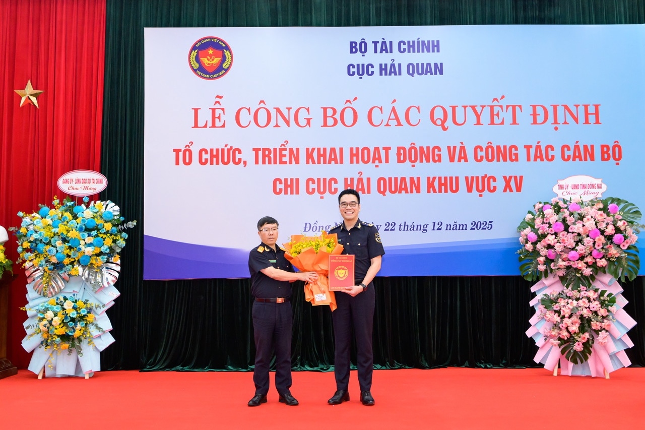 Chi cục Hải quan khu vực XV quản lý địa bàn sân bay quốc tế Long Thành