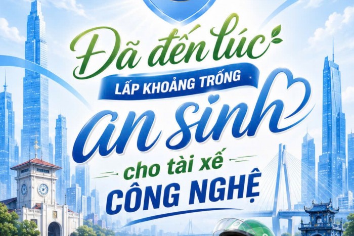 EMAGAZINE: Đã đến lúc lấp khoảng trống an sinh cho tài xế công nghệ