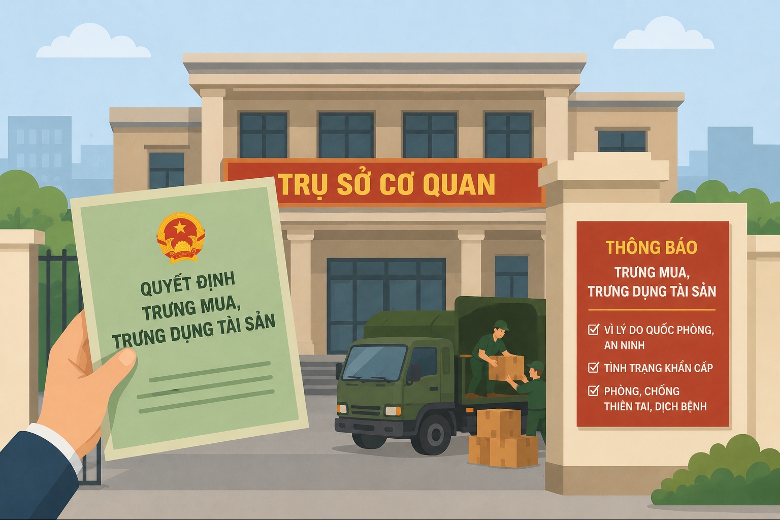 Đề xuất nhiều quy định mới trong Dự thảo Luật Trưng mua, trưng dụng tài sản (sửa đổi)
