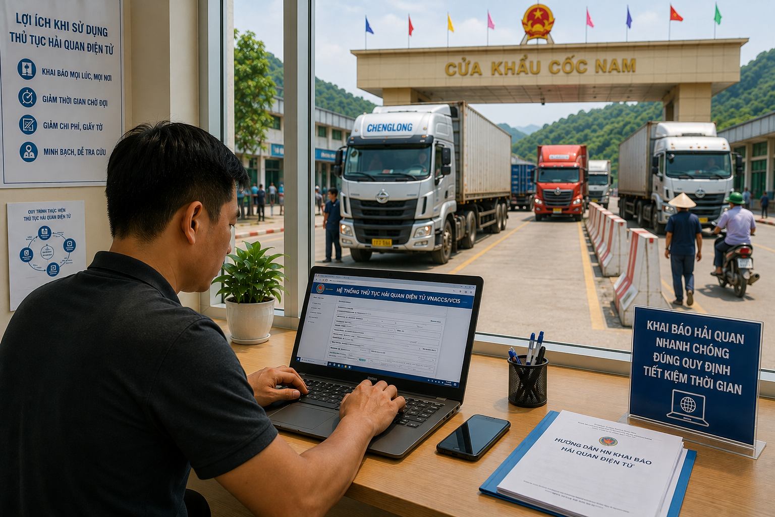 Hoàn thiện cơ chế quản lý đối với thương mại biên giới
