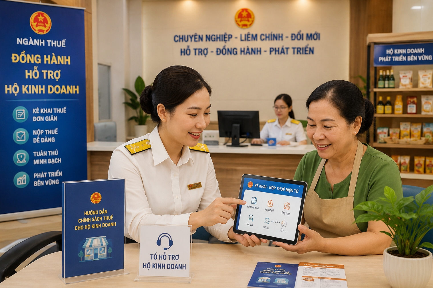 Cục Thuế yêu cầu tập trung mọi nguồn lực hỗ trợ hộ, cá nhân kinh doanh