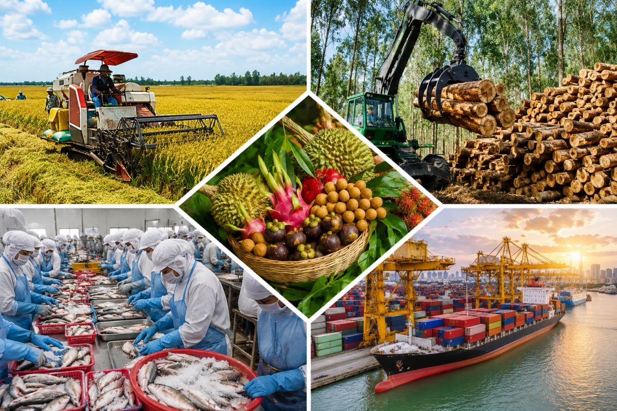 Khơi thông rào cản logistics tạo động lực thúc đẩy xuất khẩu nông, lâm, thủy sản