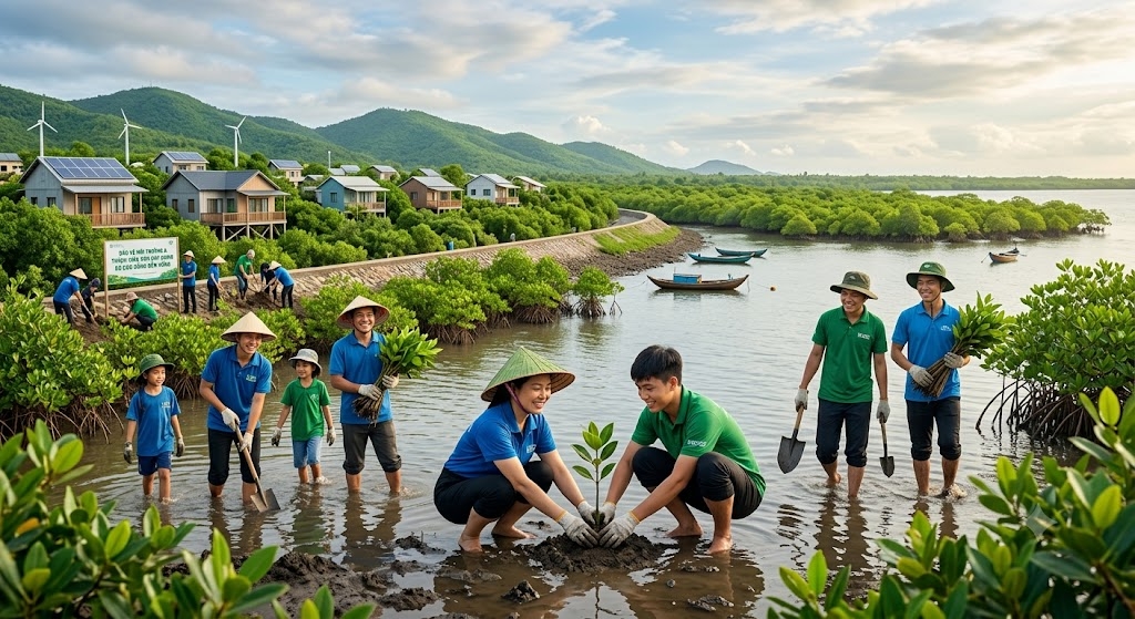 Huy động, phân bổ và sử dụng hiệu quả các nguồn lực cho bảo vệ môi trường và ứng phó với biến đổi khí hậu bảo vệ môi trường