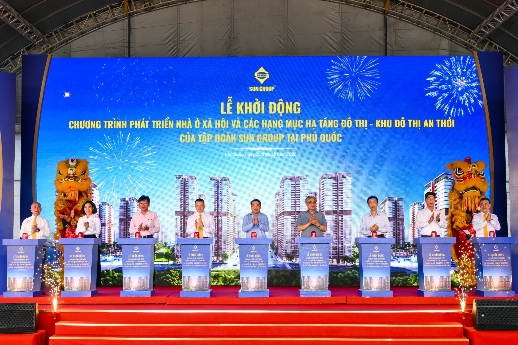 Sun Group đầu tư 40.000 tỷ đồng xây gần 50.000 căn nhà ở xã hội, nhà cho thuê "tiêu chuẩn Singapore" tại Phú Quốc