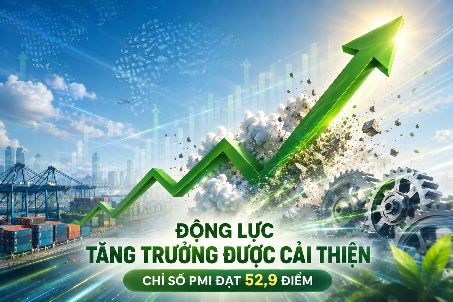Động lực tăng trưởng cải thiện, chỉ số PMI ngành sản xuất tháng 7 đạt 52,9 điểm Động lực tăng trưởng cải thiện, chỉ số PMI ngành sản xuất tháng 7 đạt 52,9 điểm