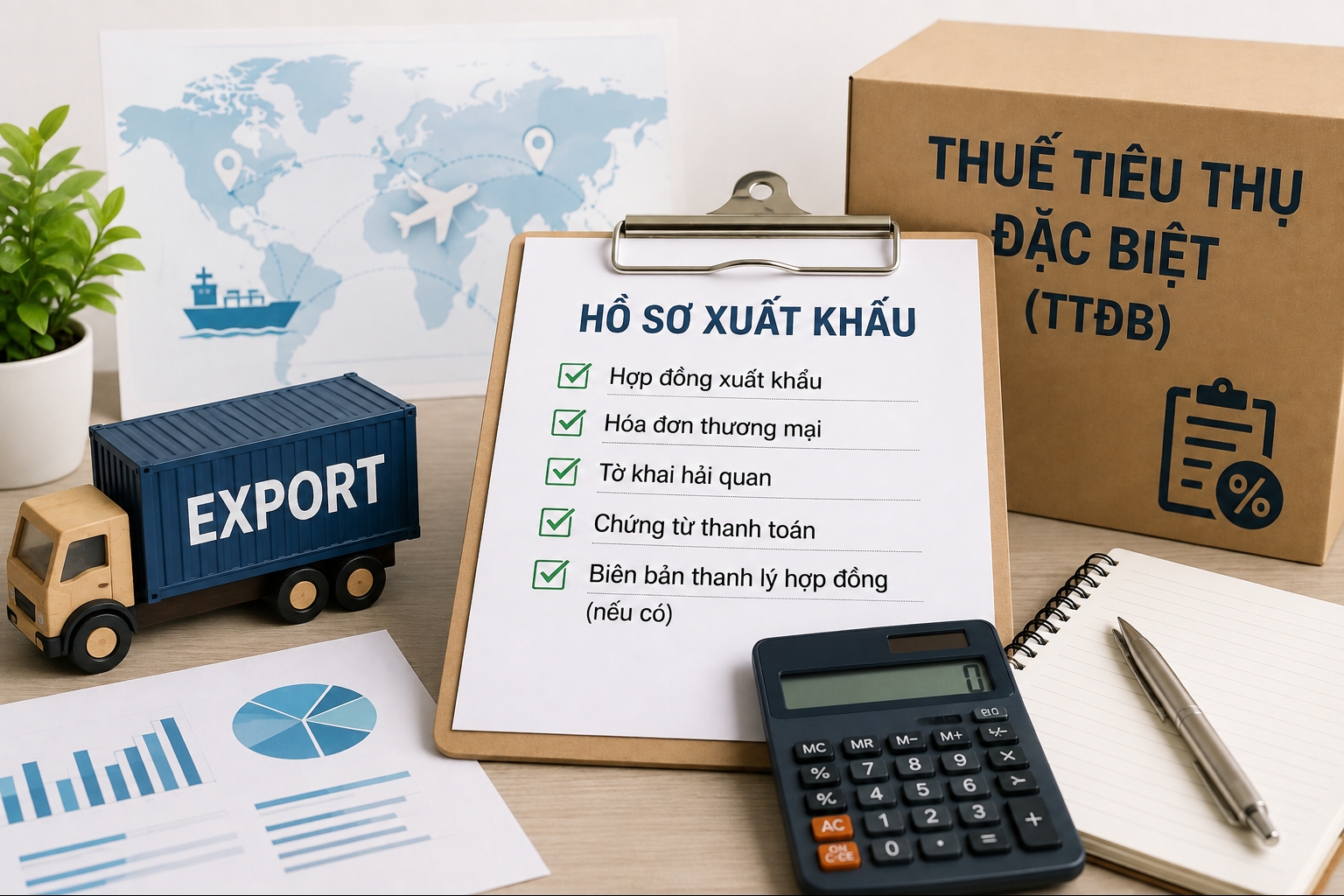 Bộ Tài chính đề xuất gỡ vướng hồ sơ hàng hóa xuất khẩu không chịu thuế tiêu thụ đặc biệt