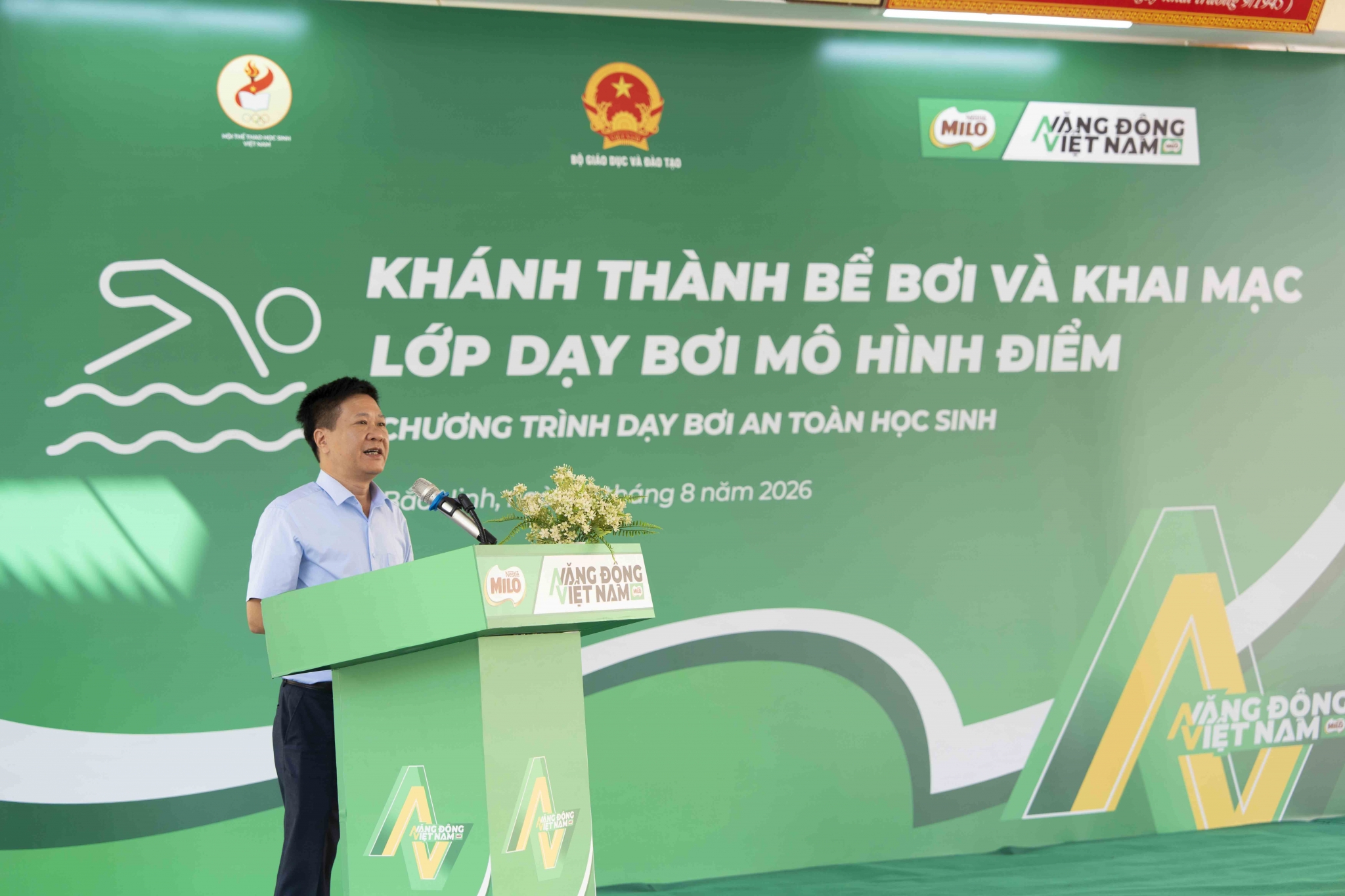 Nestlé Việt Nam đồng hành cùng Bộ Giáo dục và Đào tạo nâng cao kỹ năng bơi phòng chống đuối nước cho học sinh tại tỉnh Bắc Ninh Nestlé Việt Nam đồng hành cùng Bộ Giáo dục và Đào tạo nâng cao kỹ năng bơi phòng chống đuối nước cho học sinh tại tỉnh Bắc Ninh