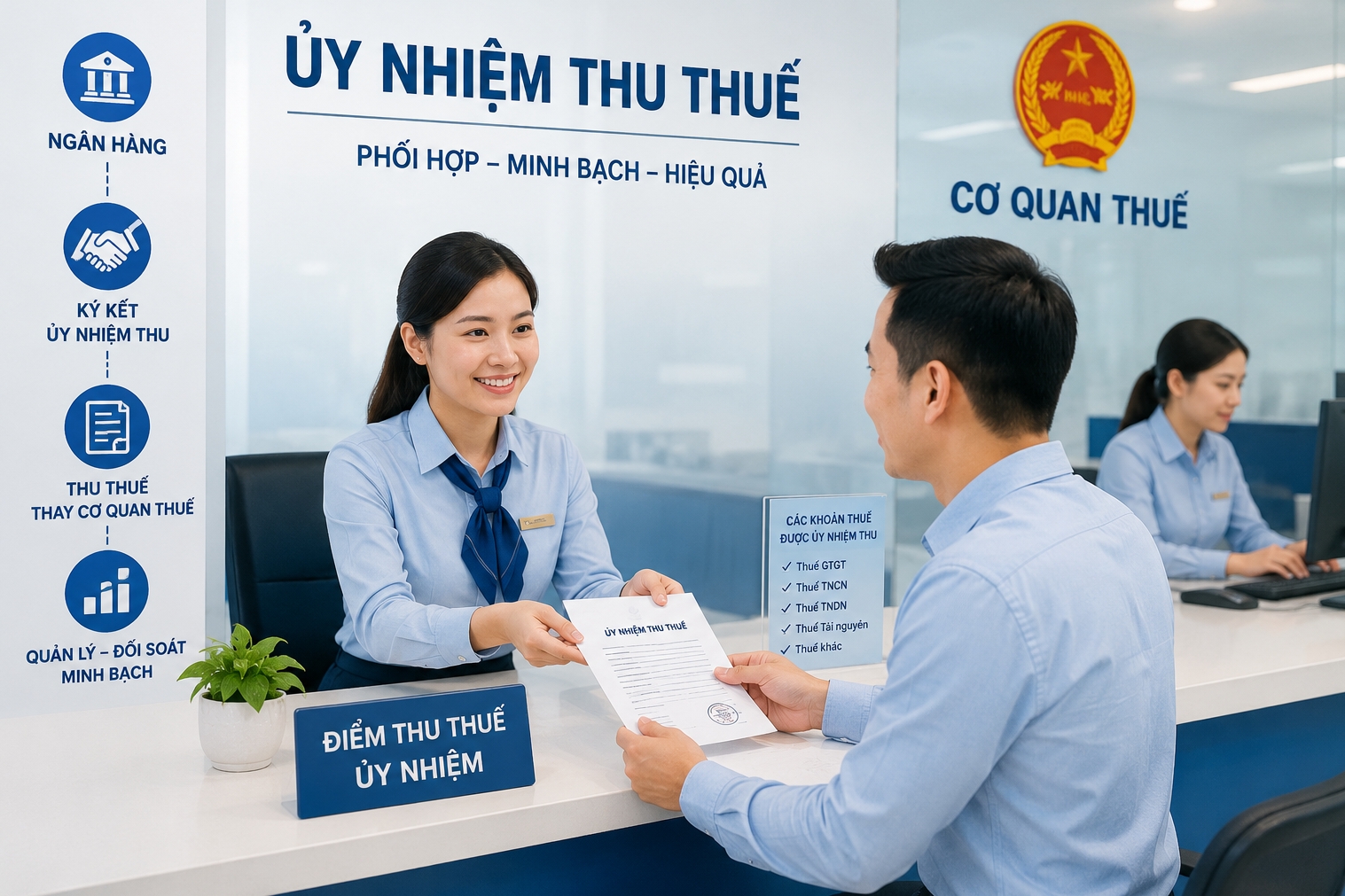 Mức kinh phí ủy nhiệm thu năm 2026 bằng 6% số thu nộp ngân sách