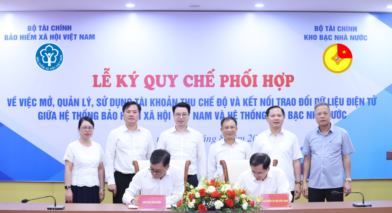 Bảo hiểm xã hội Việt Nam và Kho bạc Nhà nước nâng tầm phối hợp, đẩy mạnh kết nối dữ liệu điện tử
