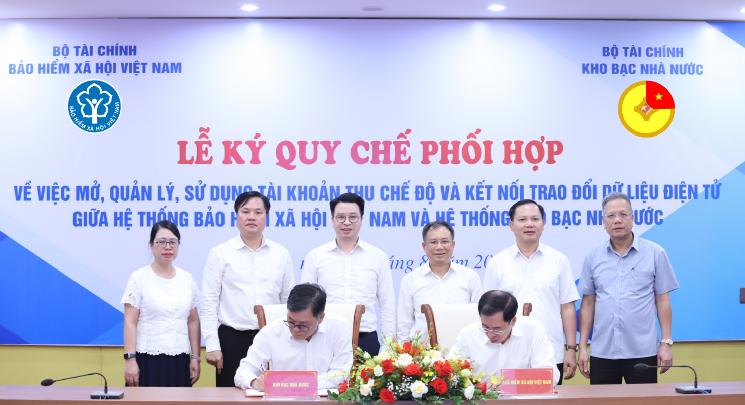 Bảo hiểm xã hội Việt Nam và Kho bạc Nhà nước nâng tầm phối hợp, đẩy mạnh kết nối dữ liệu điện tử