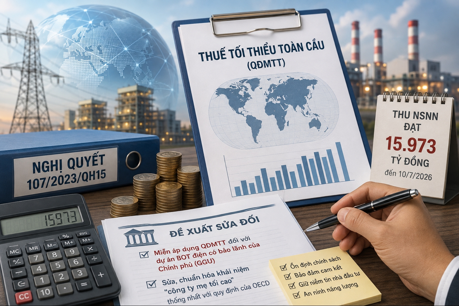 Thuế tối thiểu toàn cầu đóng góp gần 16.000 tỷ đồng cho ngân sách