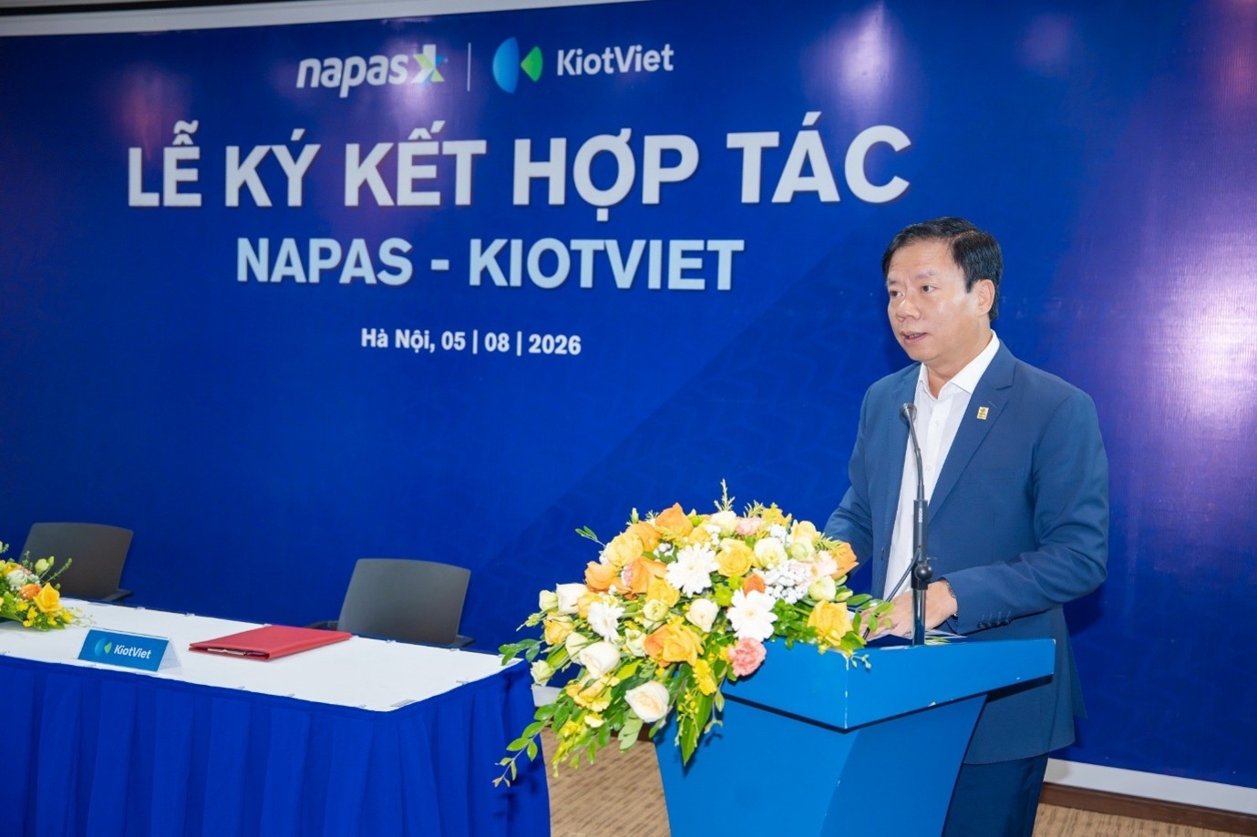 NAPAS và KiotViet hợp tác mở rộng hệ sinh thái thanh toán VietQR NAPAS và KiotViet hợp tác mở rộng hệ sinh thái thanh toán VietQR