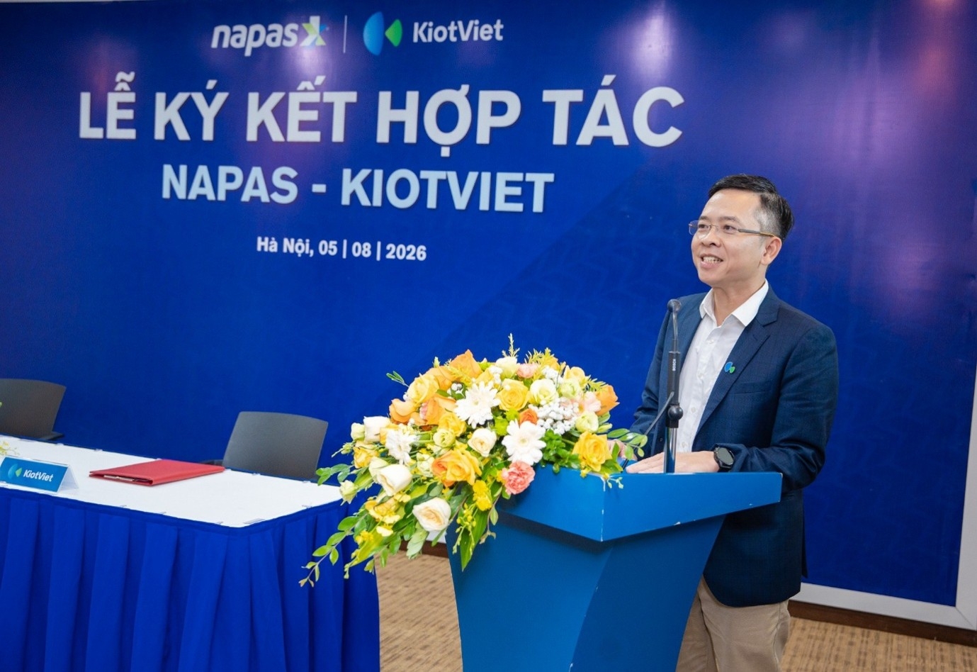 NAPAS và KiotViet hợp tác mở rộng hệ sinh thái thanh toán VietQR NAPAS và KiotViet hợp tác mở rộng hệ sinh thái thanh toán VietQR