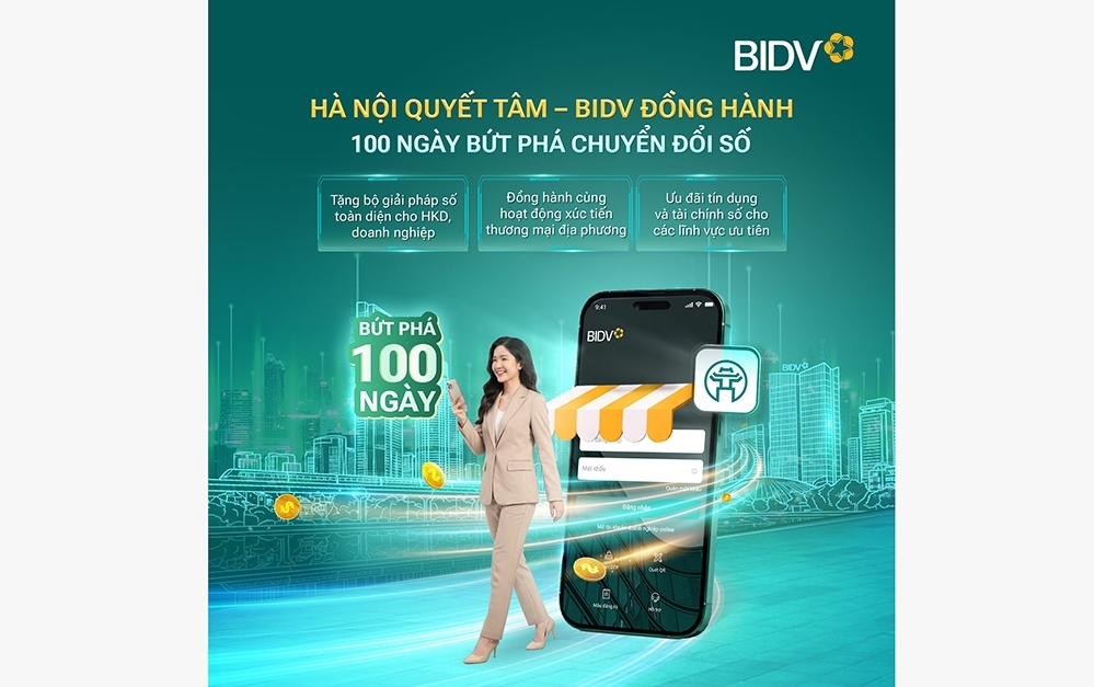 BIDV và những giải pháp trợ lực công nghệ, tài chính