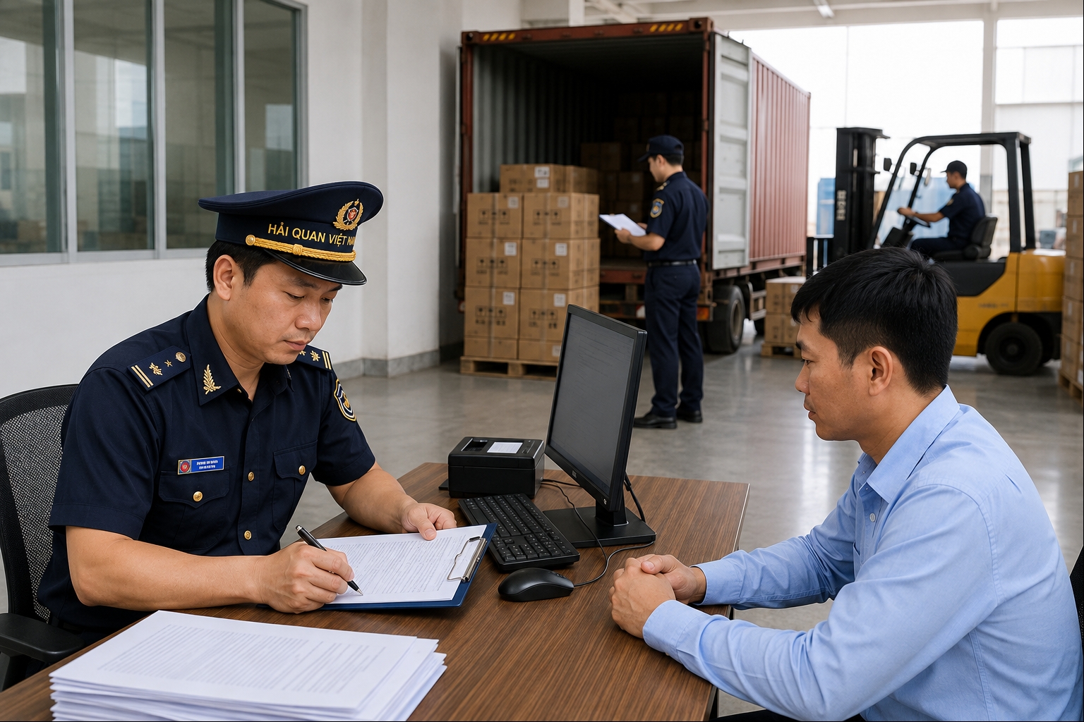 Thống nhất khai báo hàng hóa lưỡng dụng trên hệ thống hải quan