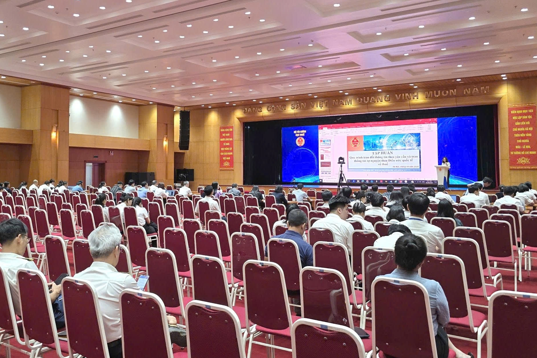 Chuẩn hóa quy trình trao đổi thông tin thuế trong hợp tác quốc tế