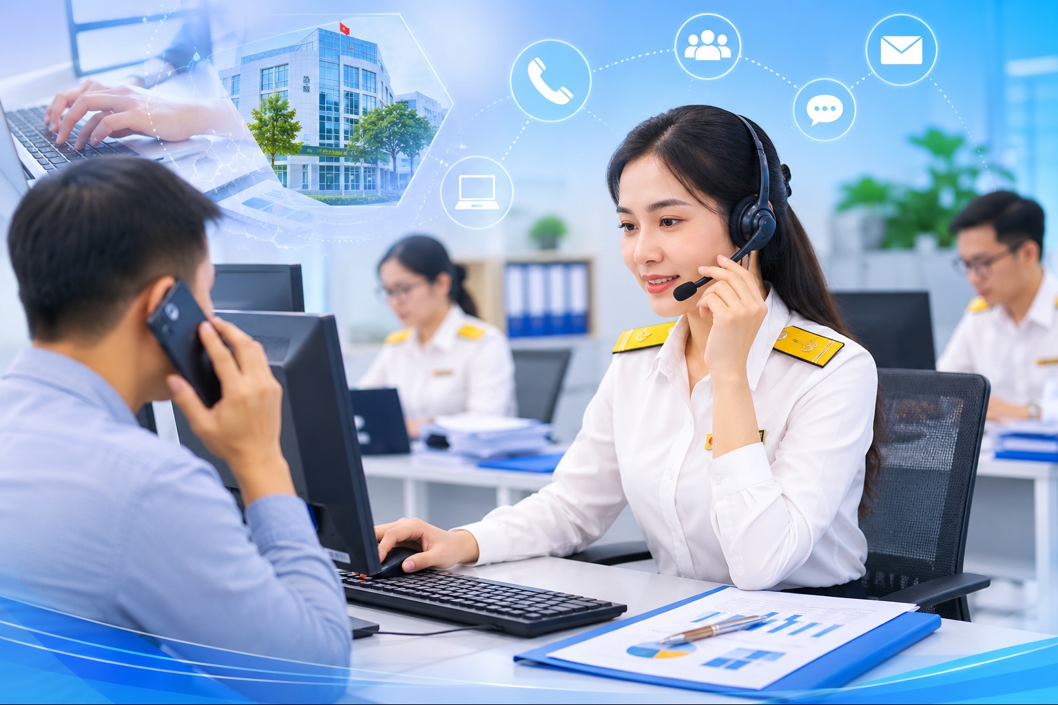 Hơn 315 lượt tư vấn từ xa, Thuế tỉnh Hà Tĩnh đổi mới phương thức hỗ trợ người nộp thuế