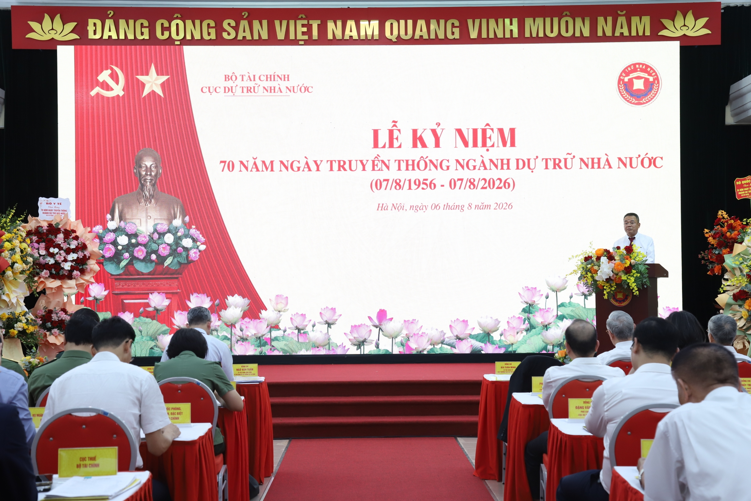 Long trọng kỷ niệm 70 năm ngày truyền thống ngành Dự trữ Nhà nước