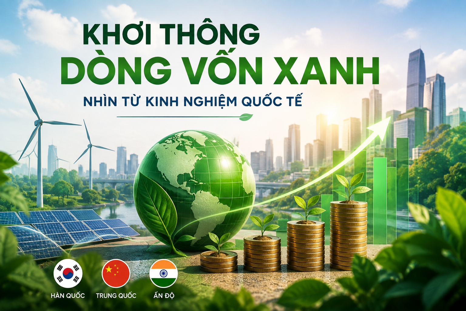 Khơi thông dòng vốn xanh nhìn từ kinh nghiệm quốc tế Khơi thông dòng vốn xanh nhìn từ kinh nghiệm quốc tế