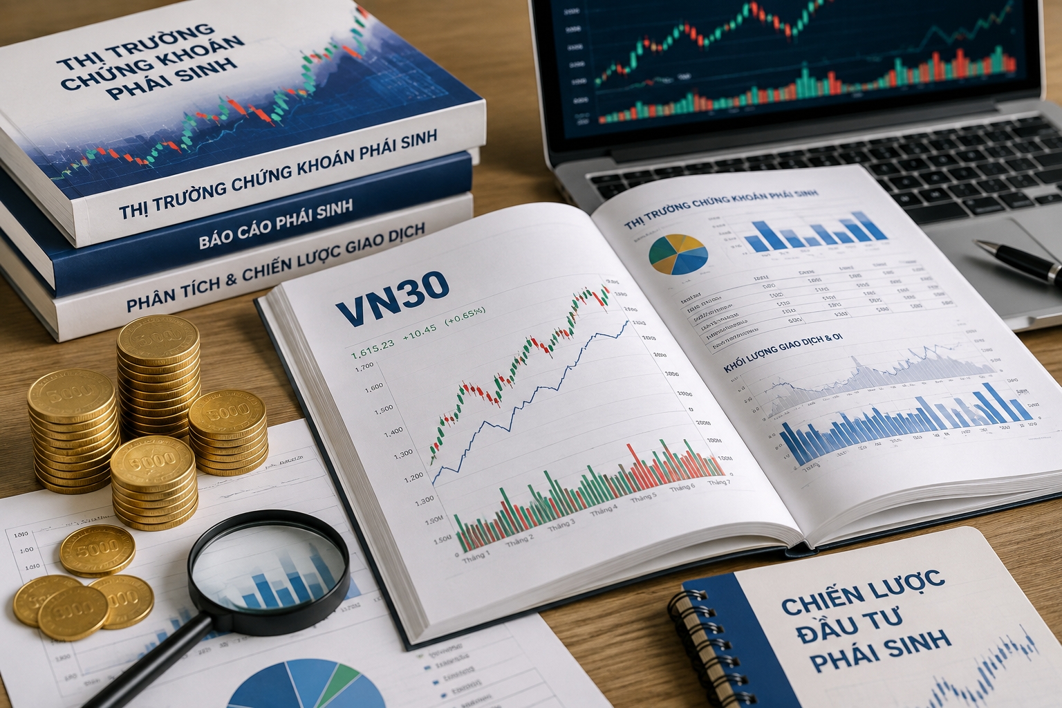 Giao dịch hợp đồng tương lai VN30 và VN100 tăng mạnh
