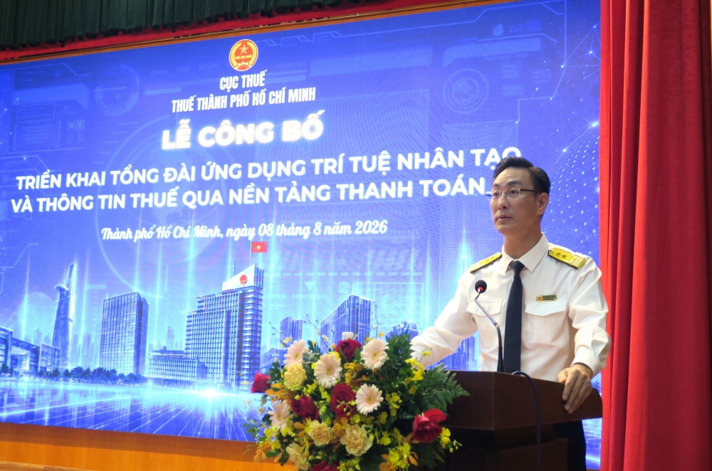 Thuế TP. Hồ Chí Minh chính thức ứng dụng Tổng đài AI hỗ trợ người dân, doanh nghiệp