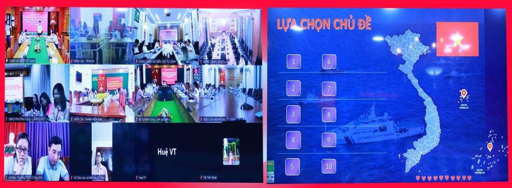 6 đội tham dự chung kết đã tiến hành bốc thăm chủ đề hùng biện. Ảnh: CSB 6 đội tham dự chung kết đã tiến hành bốc thăm chủ đề hùng biện. Ảnh: CSB