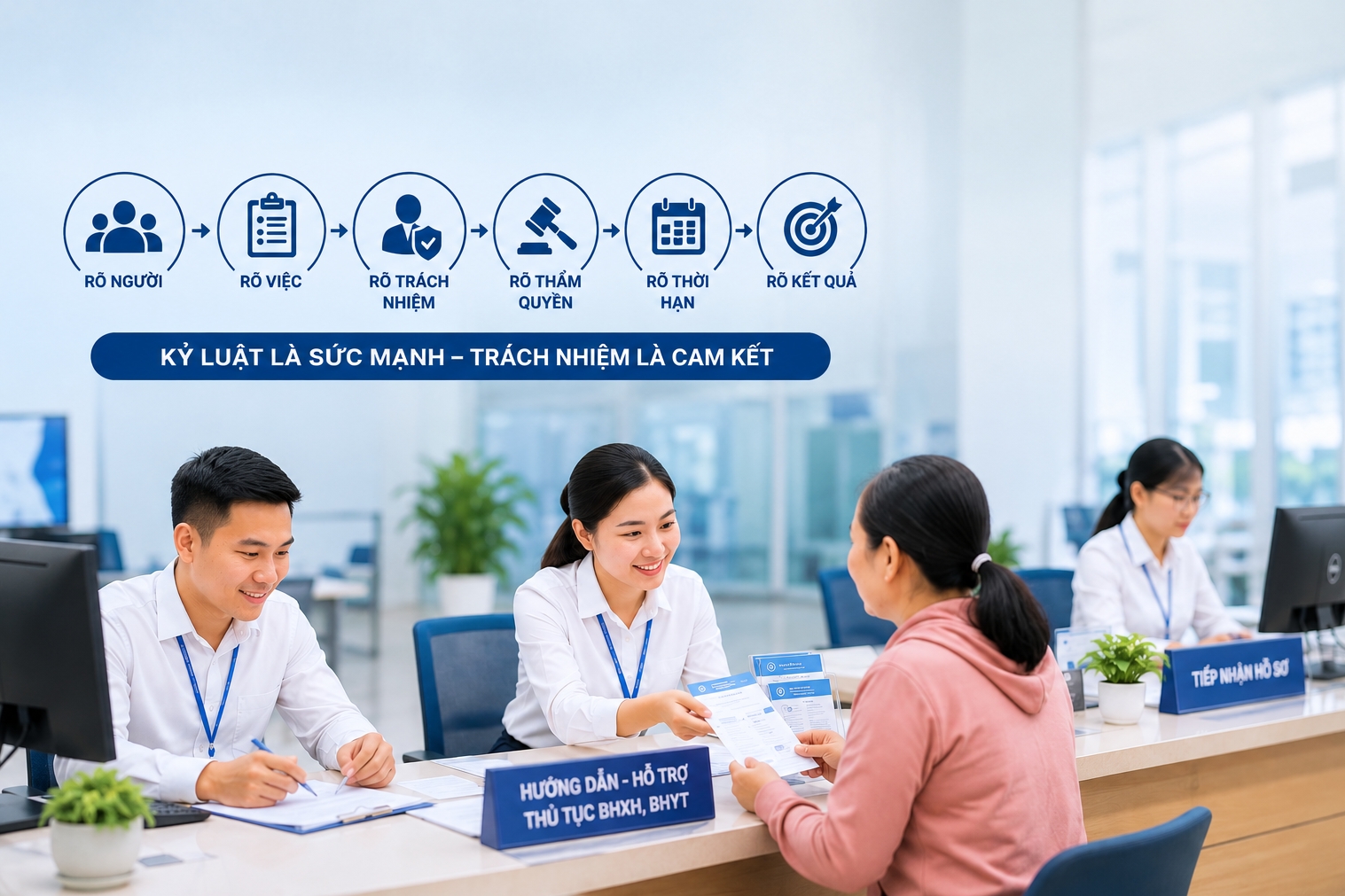 Bảo hiểm xã hội Việt Nam ban hành quy chế làm việc mới