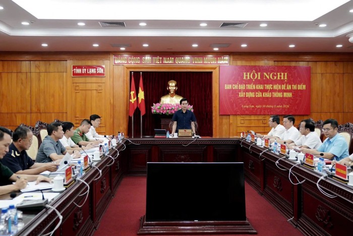 Lạng Sơn: Tập trung đẩy nhanh tiến độ thực hiện xây dựng Cửa khẩu thông minh