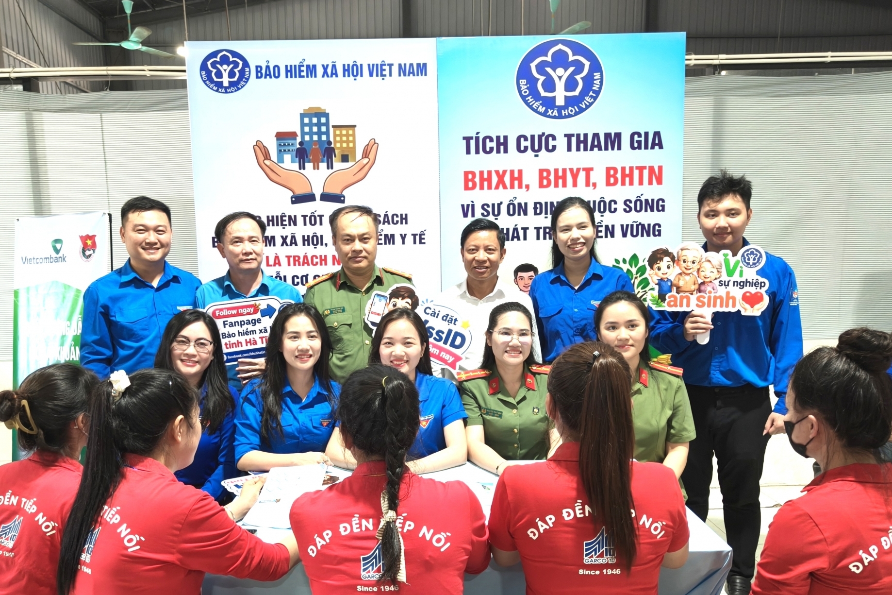 BHXH tỉnh Hà Tĩnh: Đưa chính sách an sinh đến gần hơn với thanh niên công nhân
