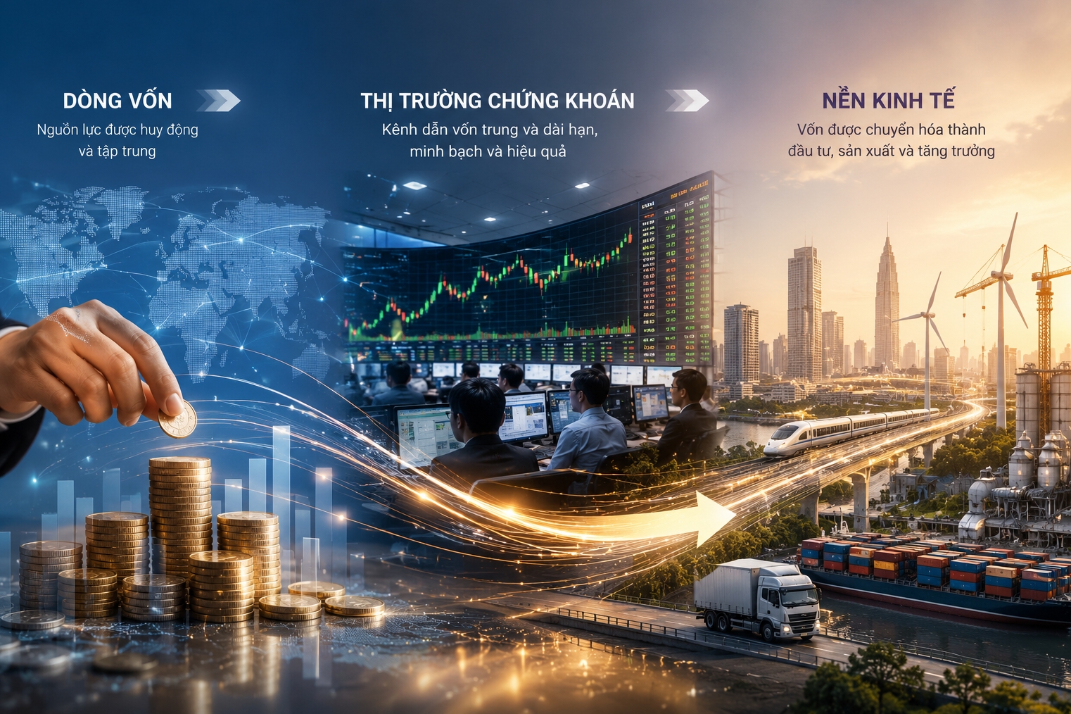 Cải cách thị trường tài chính: Mở thêm đường dẫn vốn cho tăng trưởng