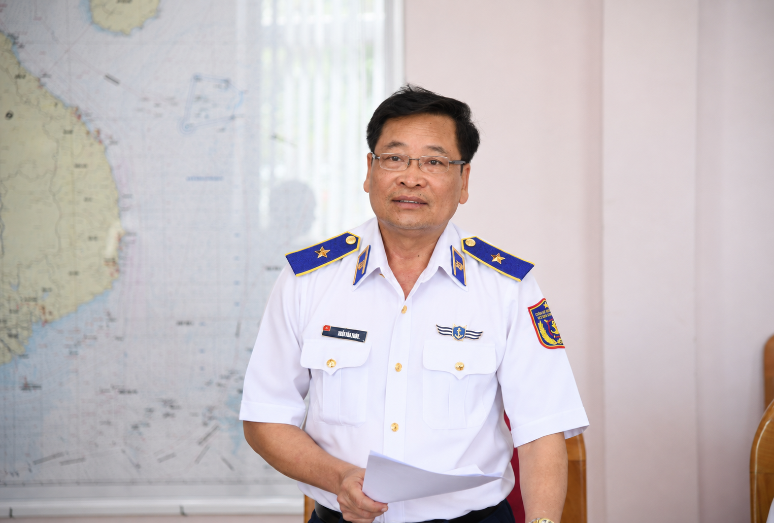 Thiếu tướng Trần Văn Xuân, Phó Chính ủy Bộ Tư lệnh Cảnh sát biển, Trưởng Ban Chỉ đạo Đề án 3934.