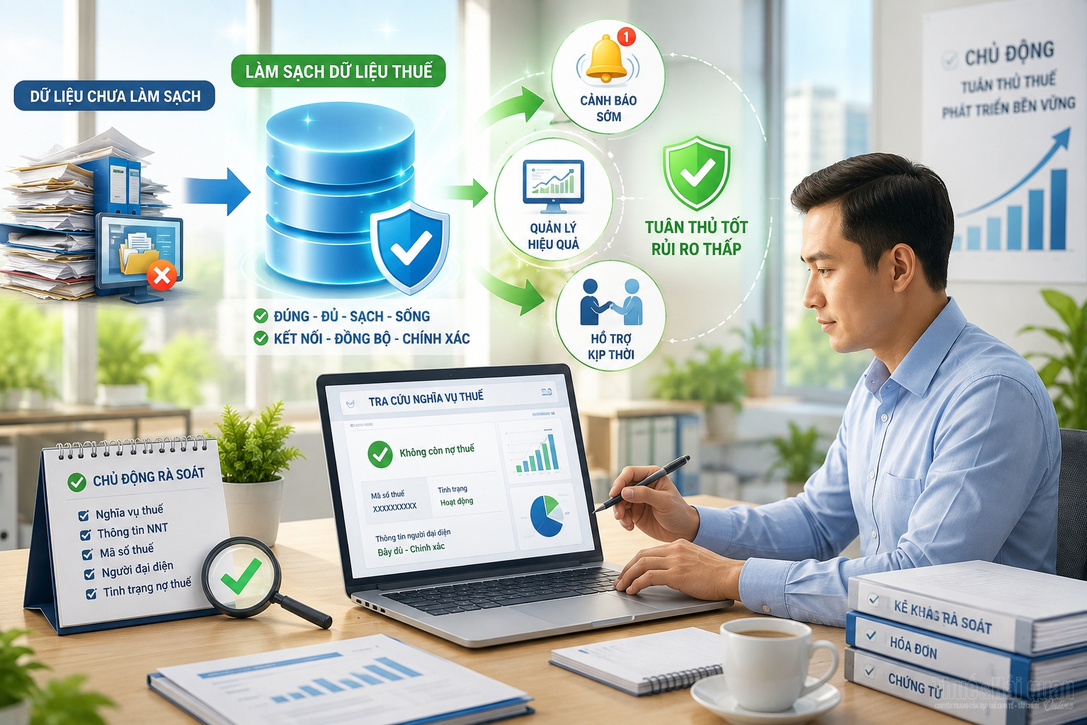 Doanh nghiệp cần sử dụng công cụ thuế điện tử để quản trị tuân thủ