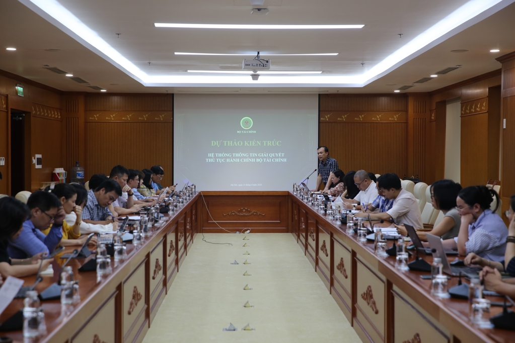 Bộ Tài chính chuyển sang mô hình giải quyết thủ tục hành chính dựa trên dữ liệu
