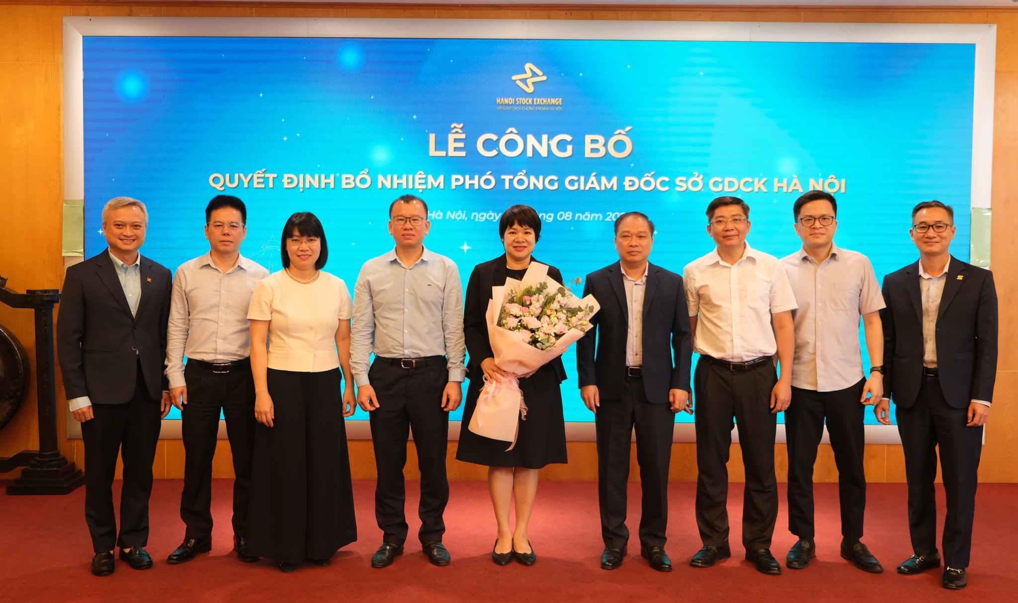 Sở Giao dịch Chứng khoán Hà Nội bổ nhiệm nhân sự Lãnh đạo Sở